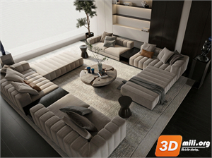 Sofa Minotti Skp Files 